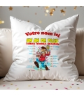 Coussin Anniversaire un an de plus homme