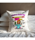 Coussin Anniversaire 20 ans femme