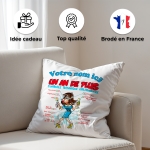 Coussin Anniversaire un an de plus femme