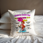 Coussin Anniversaire 40 ans femme