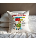 Coussin Anniversaire 50 ans homme