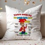 Coussin Anniversaire 30 ans homme