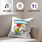 Coussin Anniversaire 60 ans homme