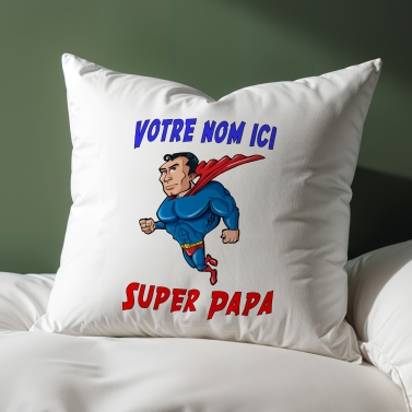 Coussin Super papa