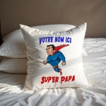 Coussin Super papa