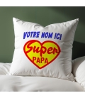 Coussin Super Papa love