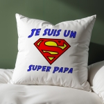 Coussin Super papa