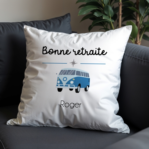 coussin retraite personnalisé