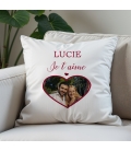 coussin saint valentin personnalisé