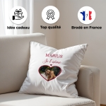 coussin saint valentin personnalisé