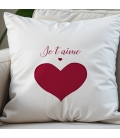 coussin saint valentin personnalisé
