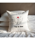 coussin saint valentin personnalisé