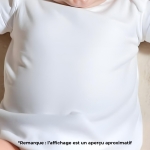 body bébé personnalisé photo et texte