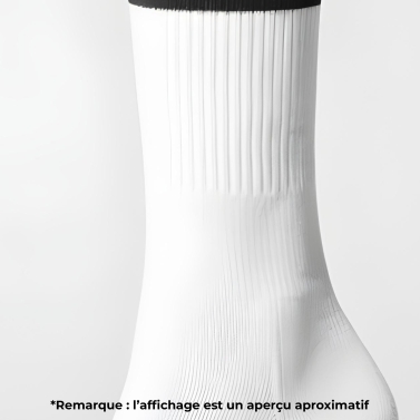 Chaussettes personnalisées texte