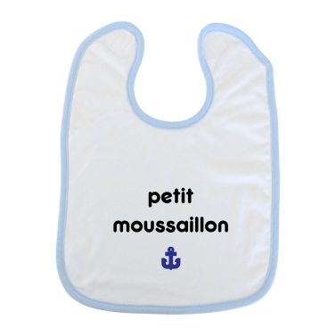 Bavoir explorateur personnalisable avec prénom