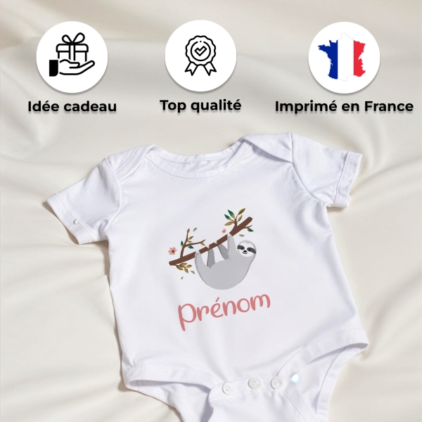 body bébé personnalisé prénom paraisseux