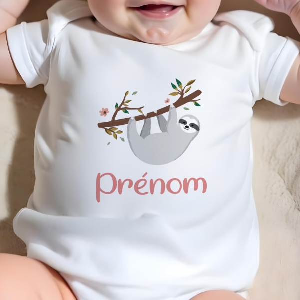 body bébé personnalisé prénom paraisseux