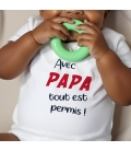 body bébé personnalisé avec... tout est permis