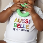 body bébé personnalisé aussi belle que...