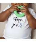 body bébé personnalisé papa je t'aime