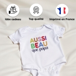 body bébé personnalisé aussi beau que