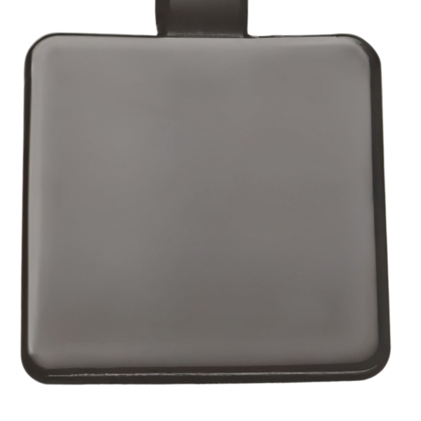 Porte-clés carré texte à graver