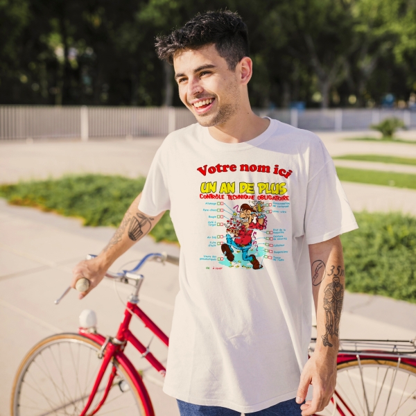 Tee Shirt Homme 1 an de plus