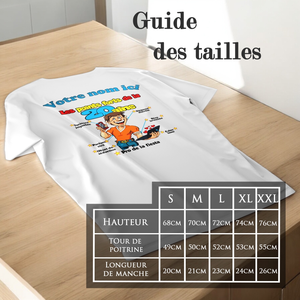 Autocollant "20 Ans - L'âge De La Perfection" 10x10 Cm Blanc Mat - Vinyle Durable, Imperméable, Facile à Retirer