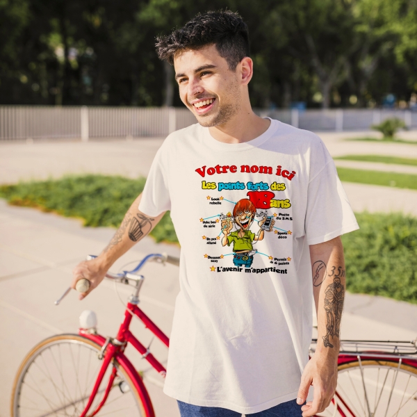 T-Shirt Homme 18 ans à personnaliser