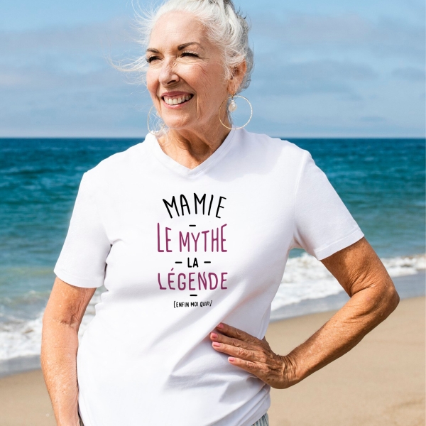 Tee shirt femme "le myhte la légende"