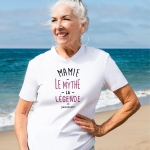 Tee shirt femme "le myhte la légende"