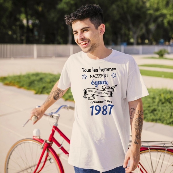 Tee Shirt "Tous les hommes naissent égaux"