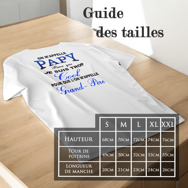 T-Shirt homme "Papy cool"