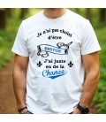 T-Shirt homme "J'ai juste eu de la chance" à personnaliser