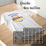 T-Shirt pour homme "Pastis un jour, pastis toujours" à personnalisé