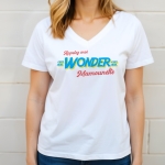 T-Shirt femme à personnaliser "Wonder Maman"