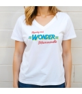 T-Shirt femme à personnaliser "Wonder Maman"