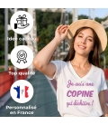 T-Shirt blanc "Je suis une Maman qui déchire"