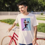 T-shirt homme photo personnalisé