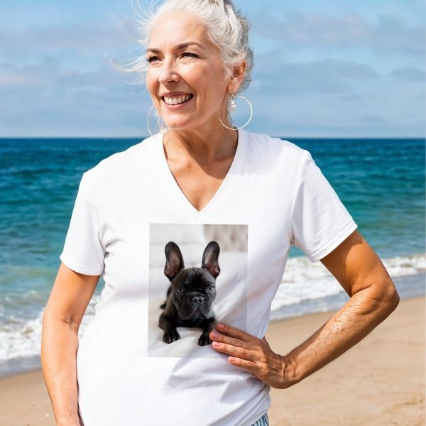 T-Shirt Femme Photo Personnalisé