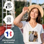 T-Shirt Femme Photo Personnalisé