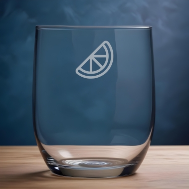 Verre à eau gravé - Citron