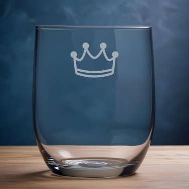 Verre à eau personnalisable - Couronne