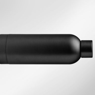 Gourde personnalisable noir