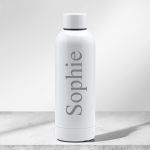 Gourde personnalisable blanc