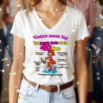 T-Shirt Femme 40 ans à personnaliser