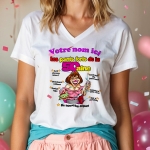 T-Shirt Femme 50 ans à personnaliser