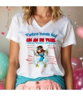 T-Shirt Femme 1 an de plus à personnaliser