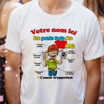T-Shirt Homme 18 ans à personnaliser