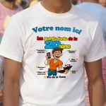 Tee Shirt Homme 20 ans